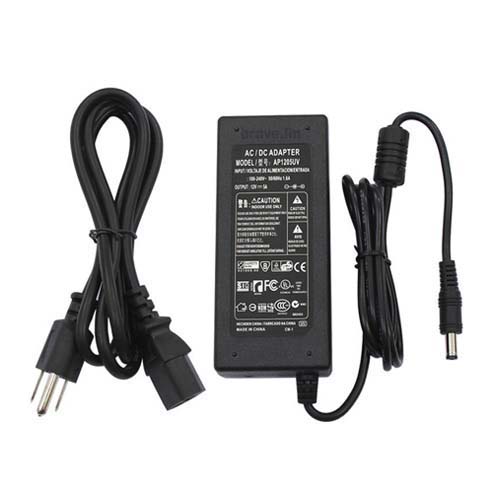 72W6A DC12V Plastic Shell Enclosed Power Supply Adapter For LED Strip Light